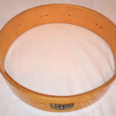 TAMA ARTSTAR/WOOD PICCOLO SNARE DRUM SHELL  90's - AMBER MAPLE - FREE SHIP TO CUSA! image 8
