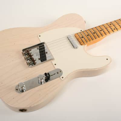 Fender Custom Shop 1959 Telecaster Journeyman Relic 1-Piece Rift Sawn Maple Neck Fingerboard Aged White Blonde image 3