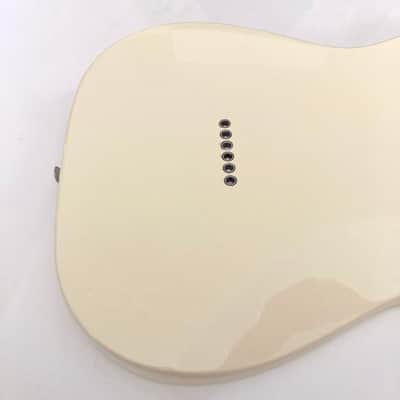 Squier Telecaster Body - Olympic White - extra pickguard image 12