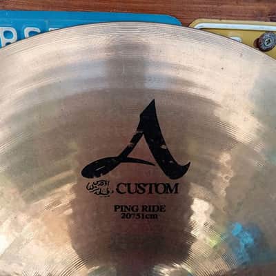 ZILDJIAN A Custom 20” Ping Ride, 2007. image 3