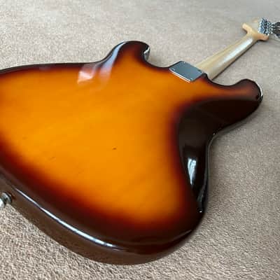 Westfield P bass guitar Recent  - Sunburst stunning 4 string bass image 6