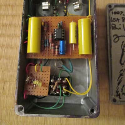 Built By Ryan Gainster of tone. Bass overdrive 2016 Purple image 3