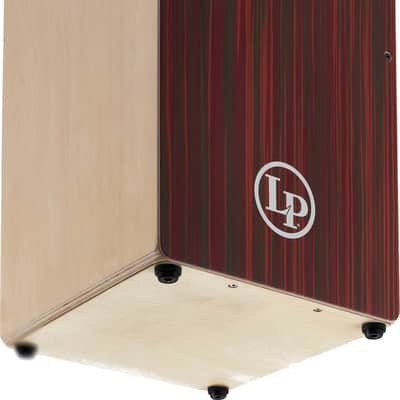 Latin Percussion LP1491RB Woodshop Red Blur Cajon image 12