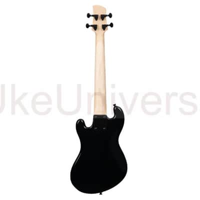 Kala UBASS-SB-BK-FS Electric Solid Body Black Fretted U•BASS® Ukulele image 2