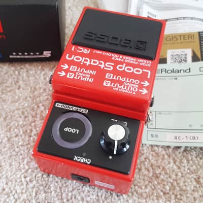 NEW Boss RC-1 Loop Station 2014 - Present - Red image 5