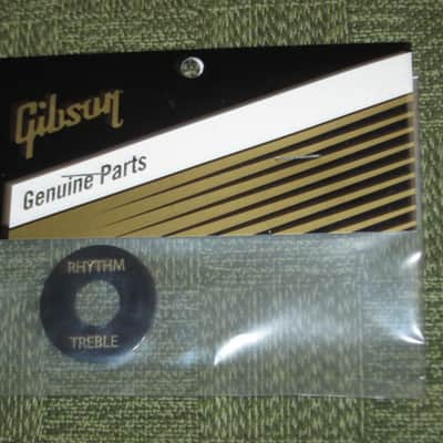 used 1997 Gibson control harness: 1 vol pot & 1 tone pot short shaft +nut/washer,wires,wire insualtion,capacitor,jack+nut/washer,switch +switch tip,nut +comes w/ new switch washer (NO other parts included) from The Hawk guitar (guitar NOT included) image 4
