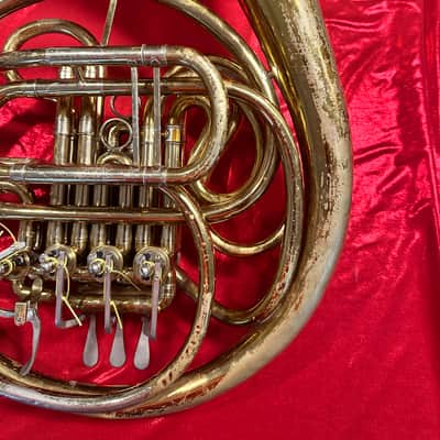 C.G. Conn LTD USA Double French Horn - Lacquer image 9