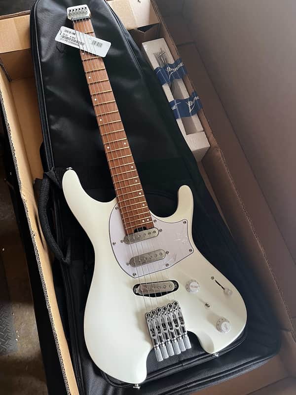 Ibanez ICHI10-VWM Ichika Nito Signature Quest 2021 - Vintage White Matte image 1