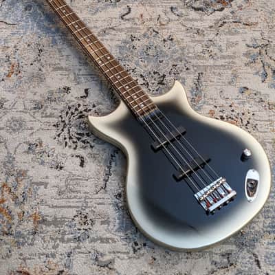 1999 Burny / Fernandes WSB-80EV Eins:Vier Lüna's signature model- black with silver burst image 5