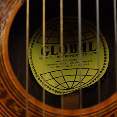 Global Classical Acoustic Guitar w/Hard Case image 5