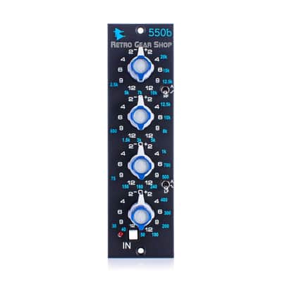 API Audio 550b 500 Series 4 Band Equalizer Discrete EQ Mint Open-Box image 4