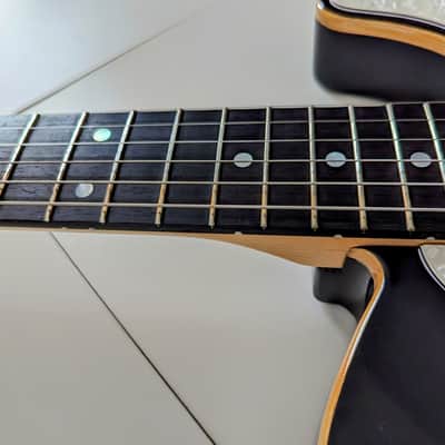 R&B Guitars USA T-Style Late 70's - Black with maple binding image 6