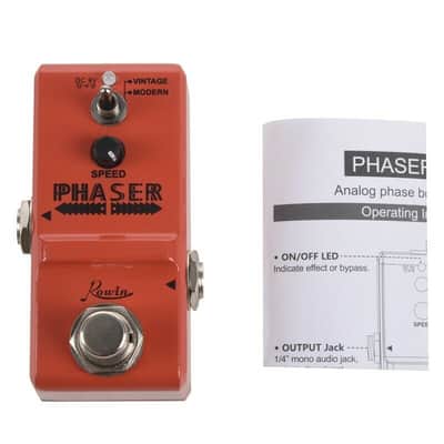Rowin Phaser Analog Vint/Modern Guitar Effect Pedal Ln-313 NANO Holiday Special $32.80 image 4