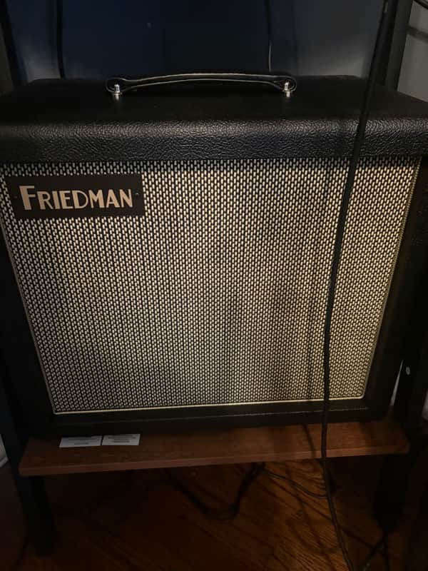 Friedman 112 Vintage 65-Watt 1x12" Closed Back Guitar Speaker Cabinet 2019 - Present - Black image 1