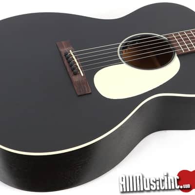 Martin 000-17E Black Smoke 14-Fret Acoustic Electric Guitar w/ Soft Case image 3