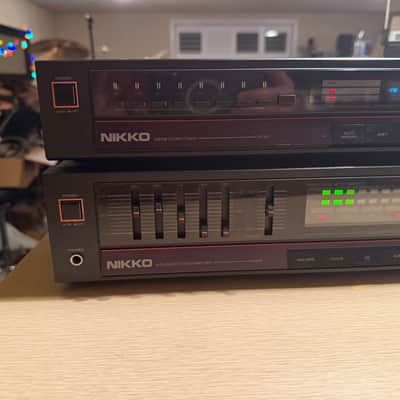 Nikko NA-40 Integrated Amplifier & NT-40 AM FM Stereo Tuner Serviced V Rare 🔥🎶 image 5
