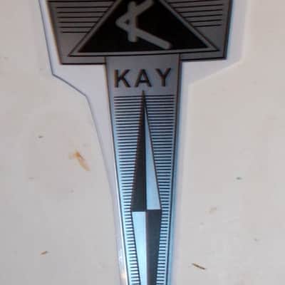 Kay T Style Headstock Logo / Badge 1950's-1960's image 3