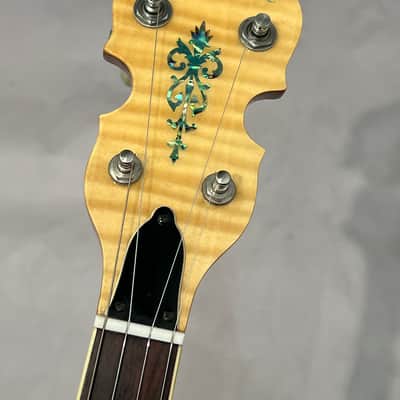 Gold Tone OB-250LE Orange Blossom Resonator Banjo 2006 Natural Flamed Maple w Case image 8