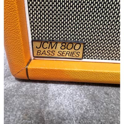 Marshall Bass Series 800 1984B 4X12 Bass Cabinet - Rare Orange Tolex Edition - Very Good image 11