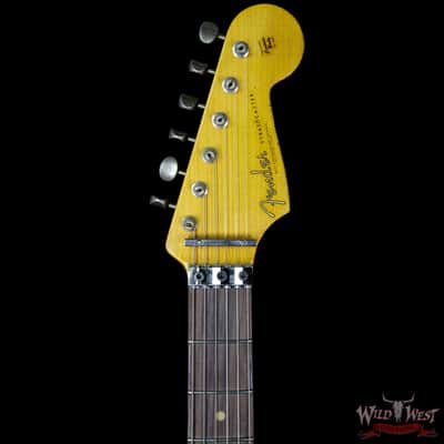 Fender Custom Shop 1962 Stratocaster HSS Floyd Rose Heavy Relic Lake Placid Blue image 8
