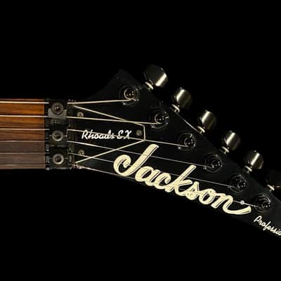 Jackson Rhoads EX Professional Flying V - Black - MIJ - Made in Japan - Circa 1992 - w/ Grover Jackson GigBag image 8
