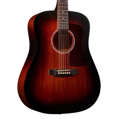 Guild D-20E Acoustic-Electric Guitar w/Case - Vintage Sunburst - Open Box image 1