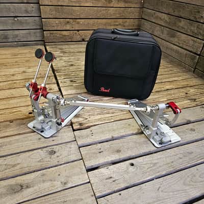 Double Bass Drum Pedal Pearl XF With Case USED! RKXF280526 image 4