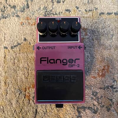 Boss BF-2 Flanger MADE IN JAPAN Green Label 1986 image 2