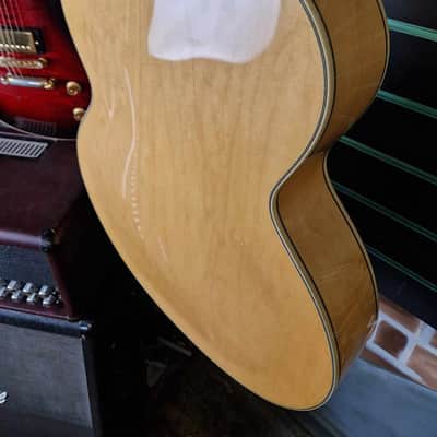 Epiphone Emperor Regent Gloss Natural 2008 Hollow Body Electric Guitar image 13