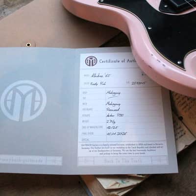 MAYBACH "´65 Frosty Pink Aged Special Order For Estudio 54" HARDCASE, 2, 7 KG image 9