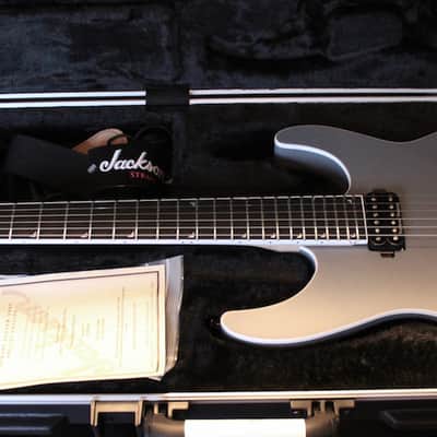 Jackson USA Custom Shop DK2H HT Dinky (Battleship Grey, Hipshot Bridge) image 4