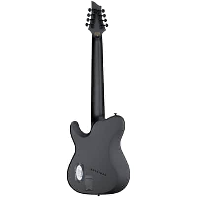 Schecter PT8MS Black Ops Electric Guitar, 8-String, Satin Black Open Pore image 6