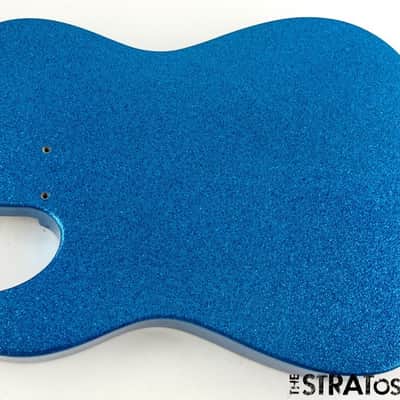 Fender J Mascis Tele BODY, Telecaster Guitar Sparkle Bottle Rocket Blue Flake image 2