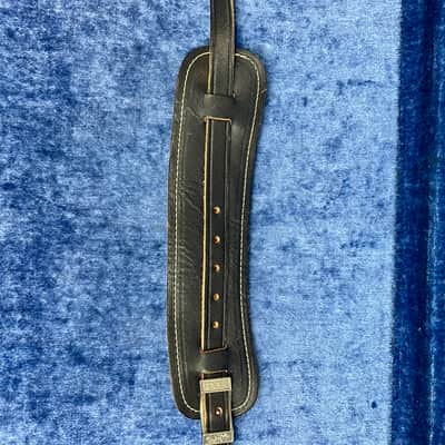 Vintage 1960's Fender Logo Leather Guitar Strap  Strat-Tele  Case Candy image 4