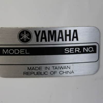 Yamaha 9000 Series Drum Set 13/14/15/18/24 1970s White image 12