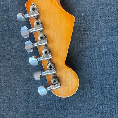Fender Jimmie Vaughan Tex-Mex frankenstein Stratocaster 1998 - 2016 - 2-Color Sunburst image 3