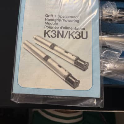 Sennheiser K3-U / K3-N w/ ME40 Capsule - Vintage Modular Condenser Mic - NOS/Mint Boxed w/ Papers 1970-1980 image 6