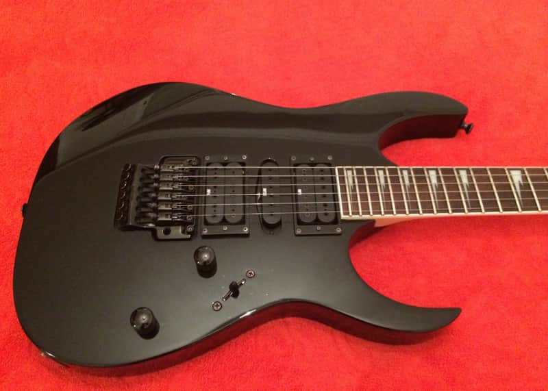 Ibanez RG 370 DX Black - Mint - Free Shipping* + GIGBAG image 1