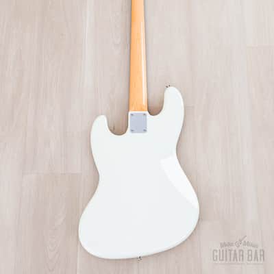 2022 Fender Heritage ‘60s Jazz Bass Olympic White Lacquer w/ Hangtags, Japan MIJ image 3