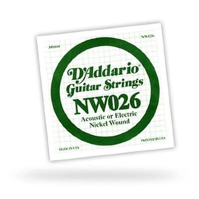 D'Addario XL Nickel Wound .026 Single String image 3