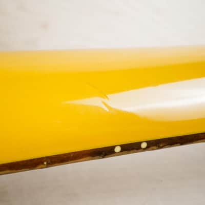 Yamaha SG-RR Standard MIJ 1989 Lime de Mahogany Yellow Vintage Japan P-90 PUs w/ Bag image 13