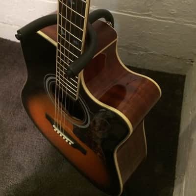 GIBSON Epiphone Masterbilt DR-500MCE Acoustic-Electric Guitar Vintage Sunburst image 3