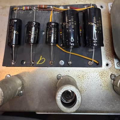Fender Bandmaster 40-Watt Guitar Amp Head ONLY 1963 - 1967 Black Panel Bild 15