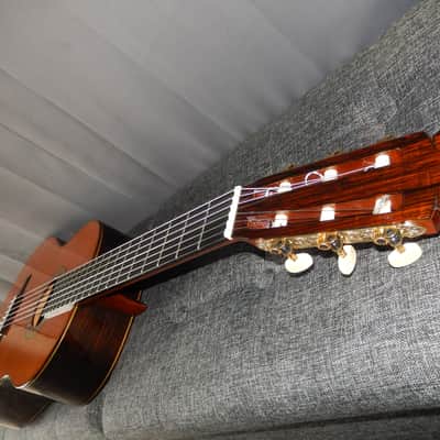 HER MAJESTY YAMAHA GC5 1970 - WORLD HIGHEST CLASS CLASSICAL CONCERT GUITAR - SPRUCE/BRAZILIAN ROSEWOOD image 6