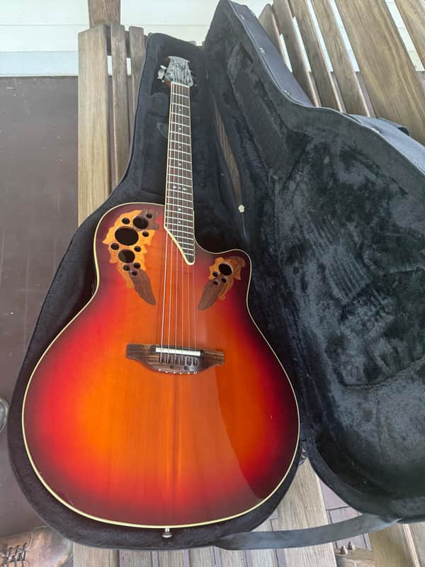 Ovation 2078AX Elite Acoustic Electric Guitar
