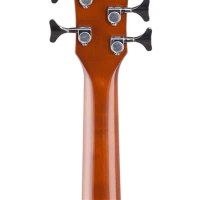 Ibanez AEB105E Acoustic Electric Bass Natural High Gloss image 7