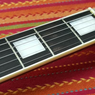 1985 Burny Les Paul Custom Black Beauty VH1 Pickups Made in Japan MIJ CIJ BB Super Grade RLG FLG image 10