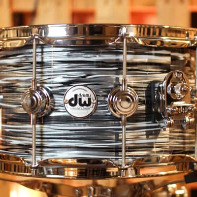 DW 7x14 Collector's Standard Maple Black Oyster Snare Drum - SO#1433717 image 2