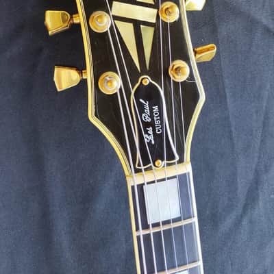 Gibson Les Paul Custom "Black Beauty" 1981 - Corps en Acajou, Table en Érable, Manche en Acajou, touche en ébène, accastillage doré, image 12