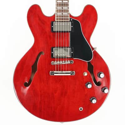 Gibson ES-345 Semi-Hollow Guitar w/ Hardshell Case- Sixties Cherry image 2